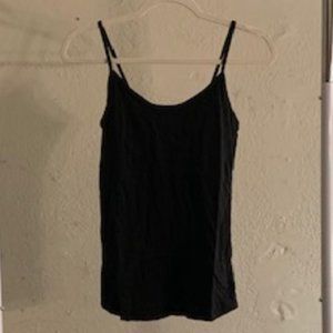 Mae Women's Black Thin Strap Cotton/Modal Camisole S NIB